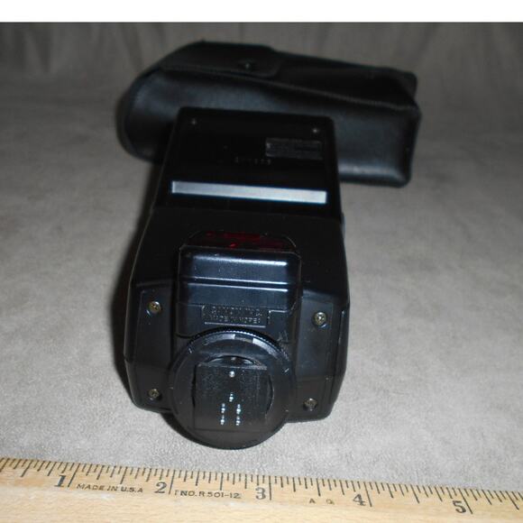 Canon 380EX Speedlite Shoe Mount Flash w/Case Untested - Picture 5 of 11